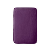 Tapis De Bain Eggplant Purple Solid (Devant (Vertical))