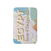 Tapis De Bain Egypte - Accueil des Pyramides affiche de voyage (Devant (Vertical))