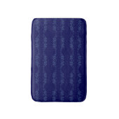 Tapis De Bain Electric Blue Neural Horizon Abstract Pattern (Devant (Vertical))