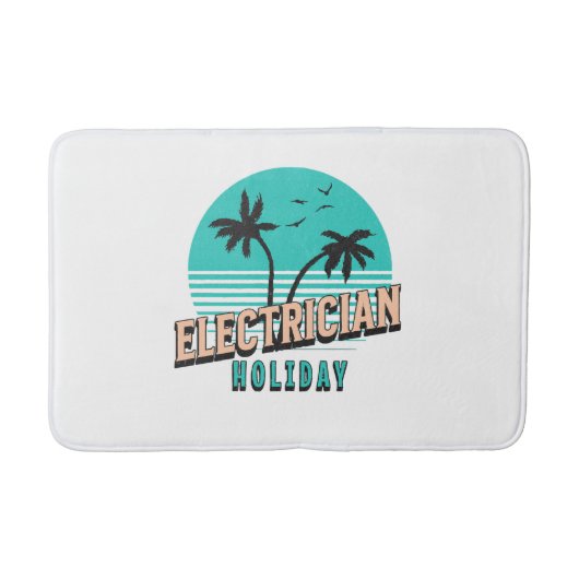 Tapis De Bain Électricien de vacances (Devant)