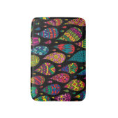 Tapis De Bain Elégance florale, arrière - plan abstrait. (Devant (Vertical))