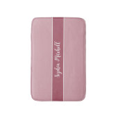 Tapis De Bain Elégance Muted - Nom du Rose Misty Mat (Devant (Vertical))