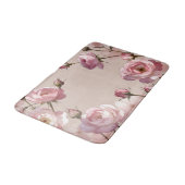 Tapis de bain Élégance Rose Pastel (Angle)