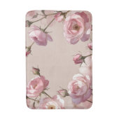 Tapis de bain Élégance Rose Pastel (Devant (Vertical))