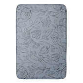 Tapis De Bain Élégant botanique floral (devant Vertical)