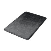 Tapis De Bain Élégant Damas en noir (Angle)
