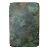 Tapis De Bain Élégant émeraude profonde  (devant Vertical)