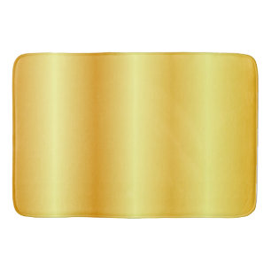 Tapis De Bain Elégant Faux Gold Custom Modèle tendance