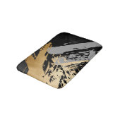 Tapis De Bain élégant faux or et gris bracelet (Angle)