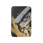 Tapis De Bain élégant faux or et gris bracelet (Devant (Vertical))