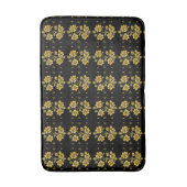 Tapis De Bain Elégant Floral Luxe Collection Moderne (Devant (Vertical))