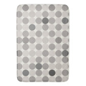 Tapis De Bain Elegant Gray Geometric Bath Mat for Guest Baths (devant Vertical)