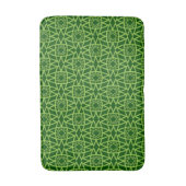 Tapis De Bain  Elegant Green Geometric Patterns (Devant (Vertical))