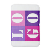 Tapis De Bain Elégant Mariage personnalisé simple Idée personnal (Devant (Vertical))