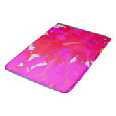 Tapis De Bain Élégant Motif Abstrait rose (Angle)
