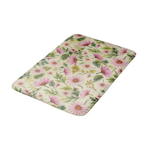 Tapis De Bain Élégant printemps floral