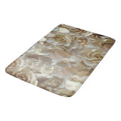 Tapis De Bain Élégant Rose floral Motif pétal (Angle)