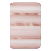 Tapis De Bain Élégant Rose Gold Metallic (devant Vertical)