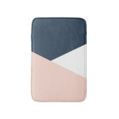 Tapis De Bain Élégant rougissent les triangles géométriques de (Devant (Vertical))