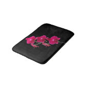 Tapis De Bain Élégant Ruby Rouge Orchidées Bain Mats Tapis (Angle)