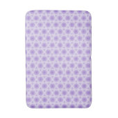 Tapis De Bain Élégant Snowflakes Violet (Devant (Vertical))