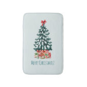 Tapis De Bain Elegant Snowy Christmas Tree (Devant (Vertical))