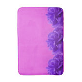 Tapis De Bain Élégant violet floral (Devant (Vertical))