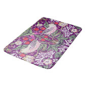 Tapis De Bain Élégant violet William Morris fraise Thief  (Angle)