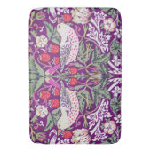 Tapis De Bain Élégant violet William Morris fraise Thief  (devant Vertical)
