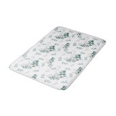 Tapis De Bain Elégante aquarelle eucalyptus (Angle)