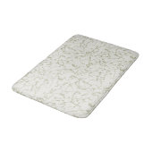 Tapis De Bain Élégante couche de marbre vert Sage (Angle)