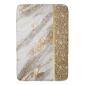 Tapis De Bain Elégante Parties scintillant Or élégant brillant (devant Vertical)