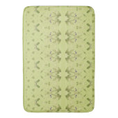 Tapis De Bain Élégante salle de bain verte olive (devant Vertical)