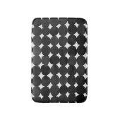 Tapis De Bain Elégants points d'aquarelle noire (Devant (Vertical))