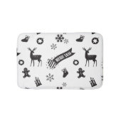 Tapis De Bain Éléments de Noël (Devant)