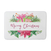 Tapis De Bain Éléments de Noël Joyeux Noël (Devant)