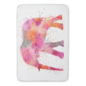 Tapis De Bain Éléphant Artsy (devant Vertical)
