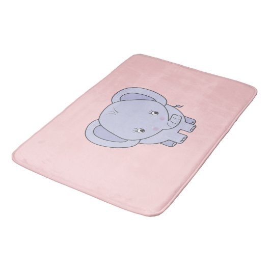 Tapis De Bain Eléphant bébé (Angle)