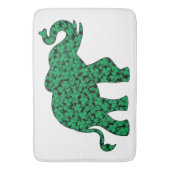 Tapis De Bain Eléphant composé de Shamrocks (devant Vertical)