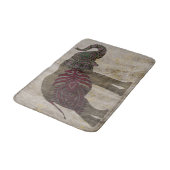 Tapis De Bain Éléphant de tribal de zen (Angle)