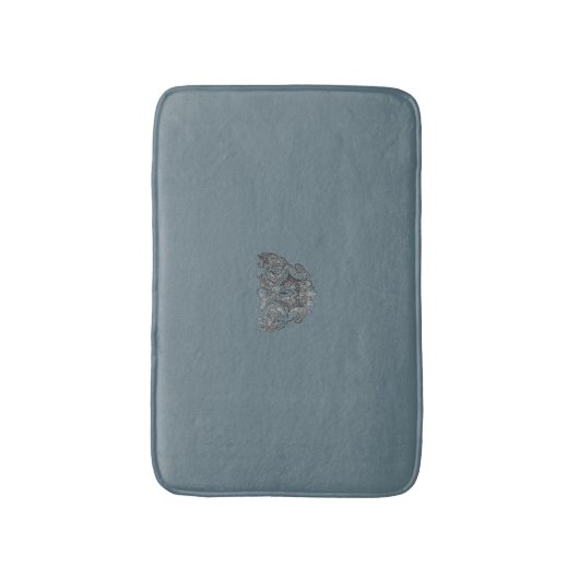 Tapis De Bain Emblème de Nattier Blue Angel (Devant (Vertical))