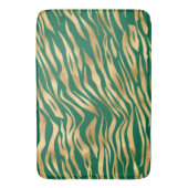 Tapis De Bain Emerald et Gold Safari Series Design 2 (devant Vertical)