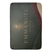 Tapis De Bain EMMANUEL | Matthieu 1:23 Chrétien (devant Vertical)