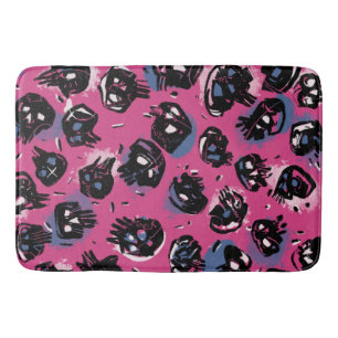 Tapis De Bain Emo Scull Accueil & Vie Bain & Beauté Salle de bai