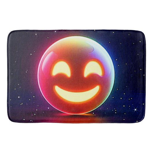 Tapis De Bain Emoji Orb Joyeux (Devant)
