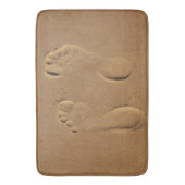 Tapis de Bain Empreinte Dans Le Sable (devant Vertical)