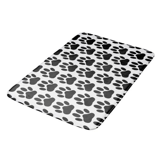 Tapis De Bain Empreinte de chien (Angle)