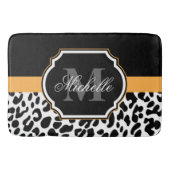 Tapis De Bain Empreinte de léopard (Devant)