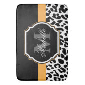 Tapis De Bain Empreinte de léopard (devant Vertical)