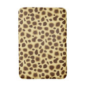 Tapis De Bain Empreinte de léopard, Chocolat Brown et Chameau Ta (Devant (Vertical))